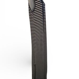 Exist Black and White Striped Maxi Dress (item#10135)